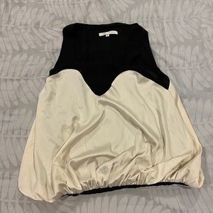 Marc Jacobs Black/White Loose Tank Top